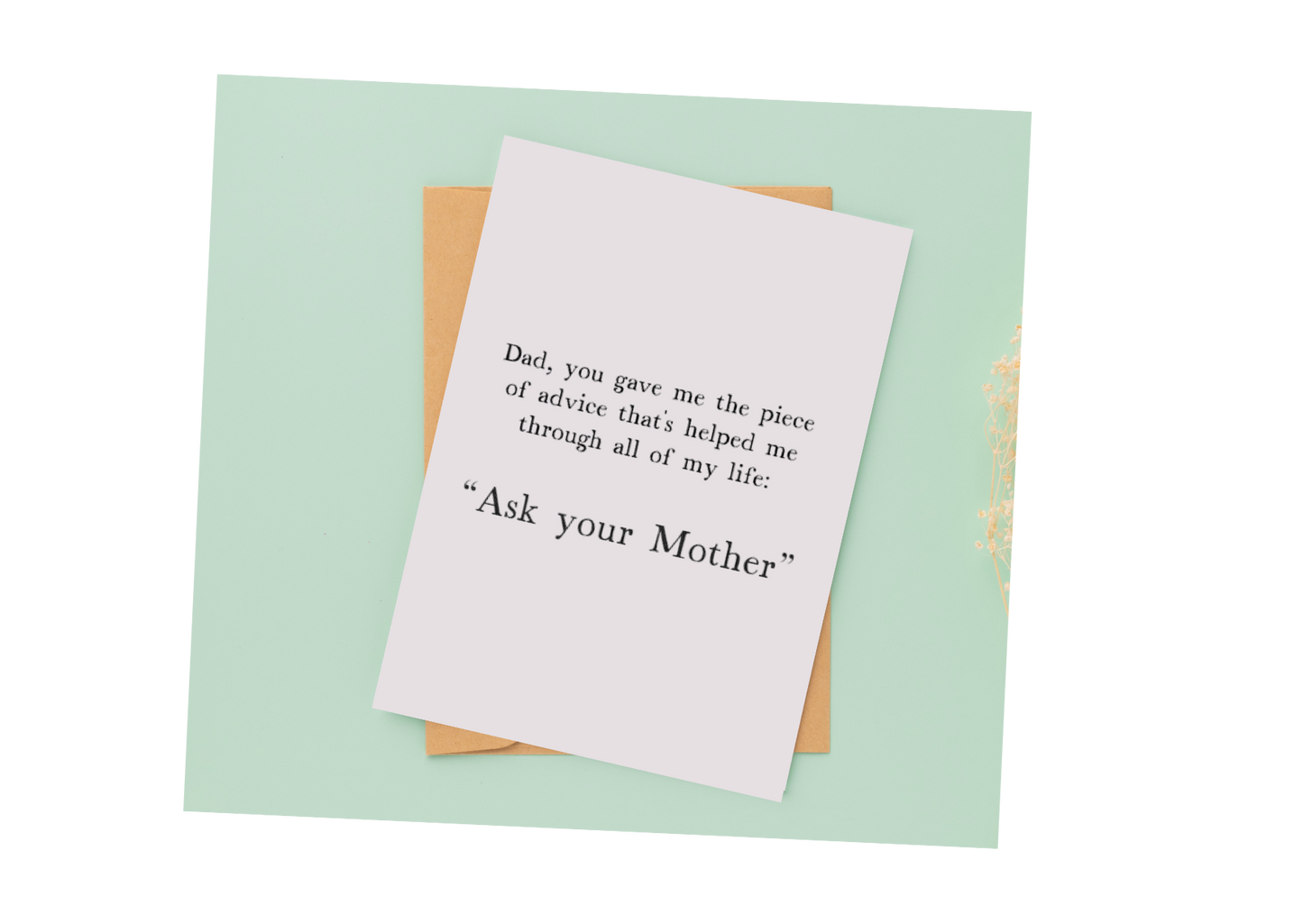 Father's day card