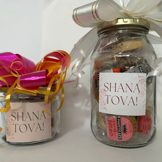 Rosh Hashana biscuit jars