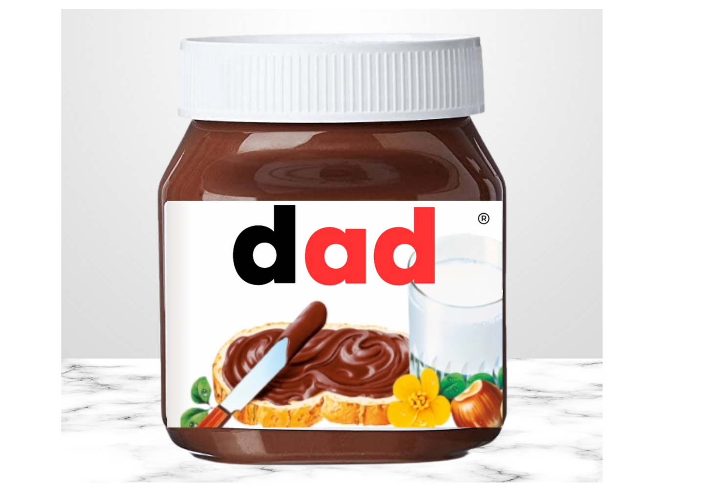 Personalised Nutella Jar