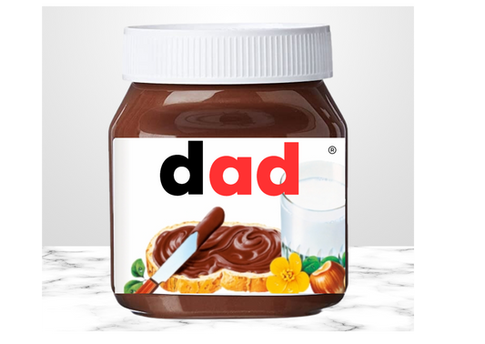 Personalised Nutella Jar