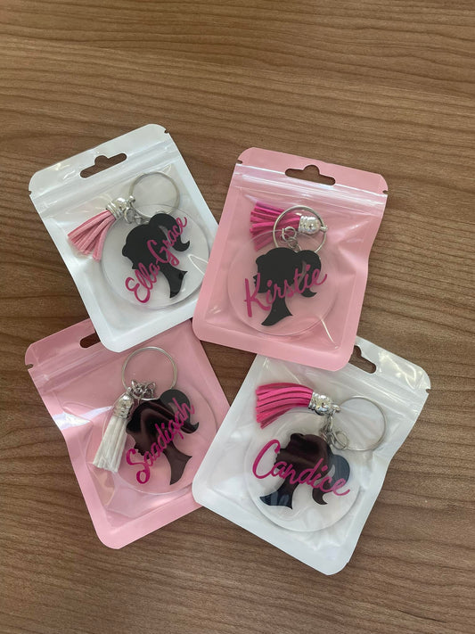 Barbie keyring