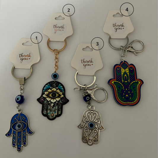 Hamsa keyring