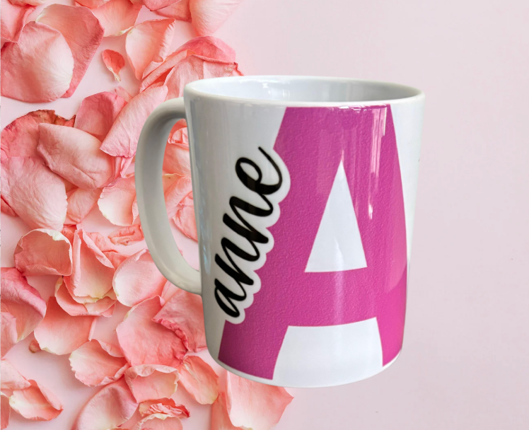 Initial mug