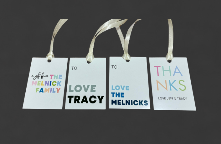 Personalised gift tags (pack of 10)