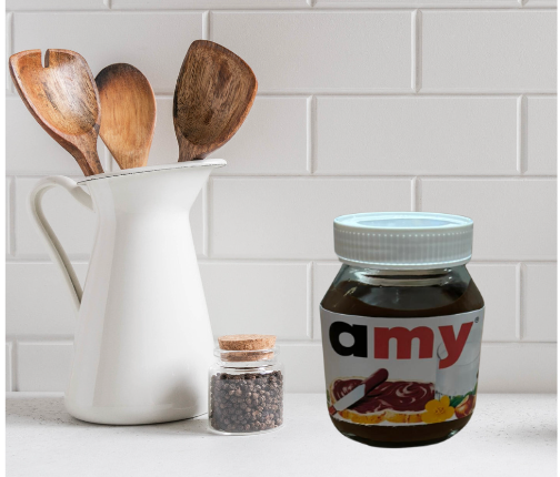 Personalised Nutella Jar