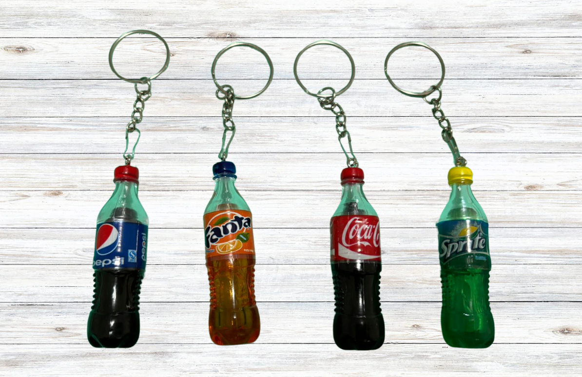 Soda keyring