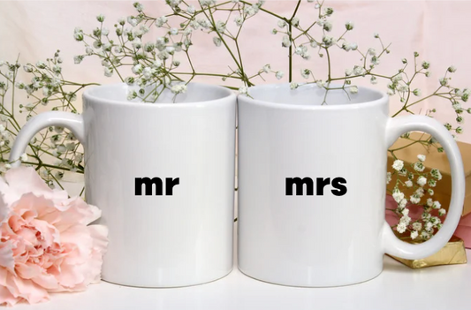 Husband and wife mugs