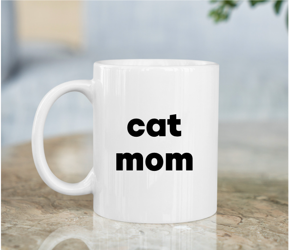 Cat Mom mug