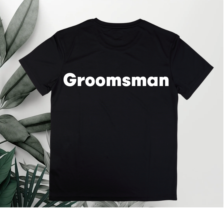 Groom squad t-shirts