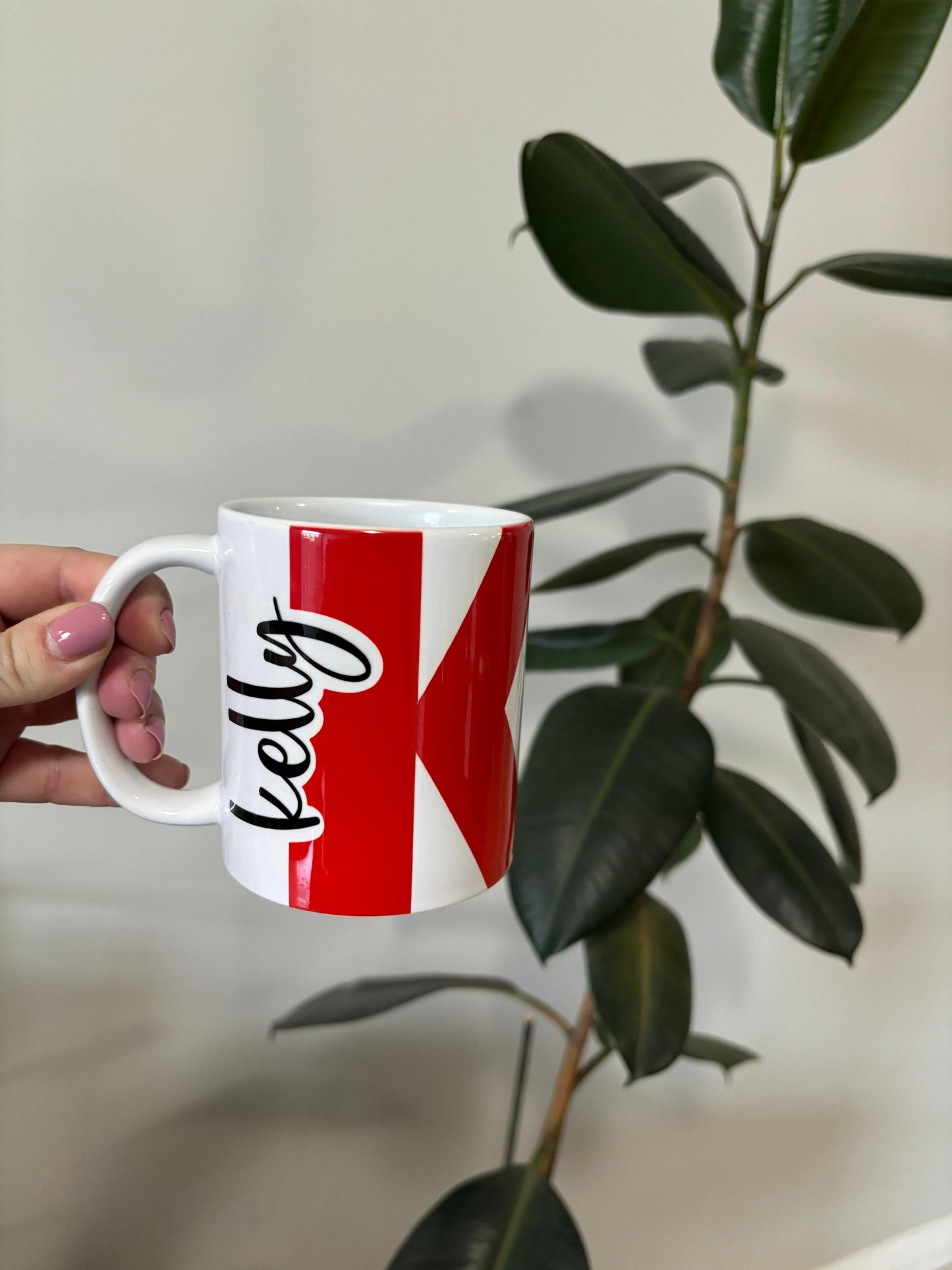 Initial mug