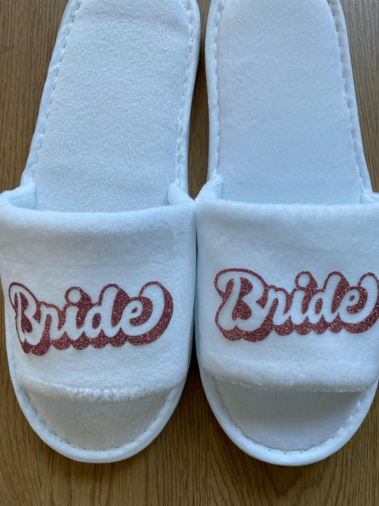 Bride slippers