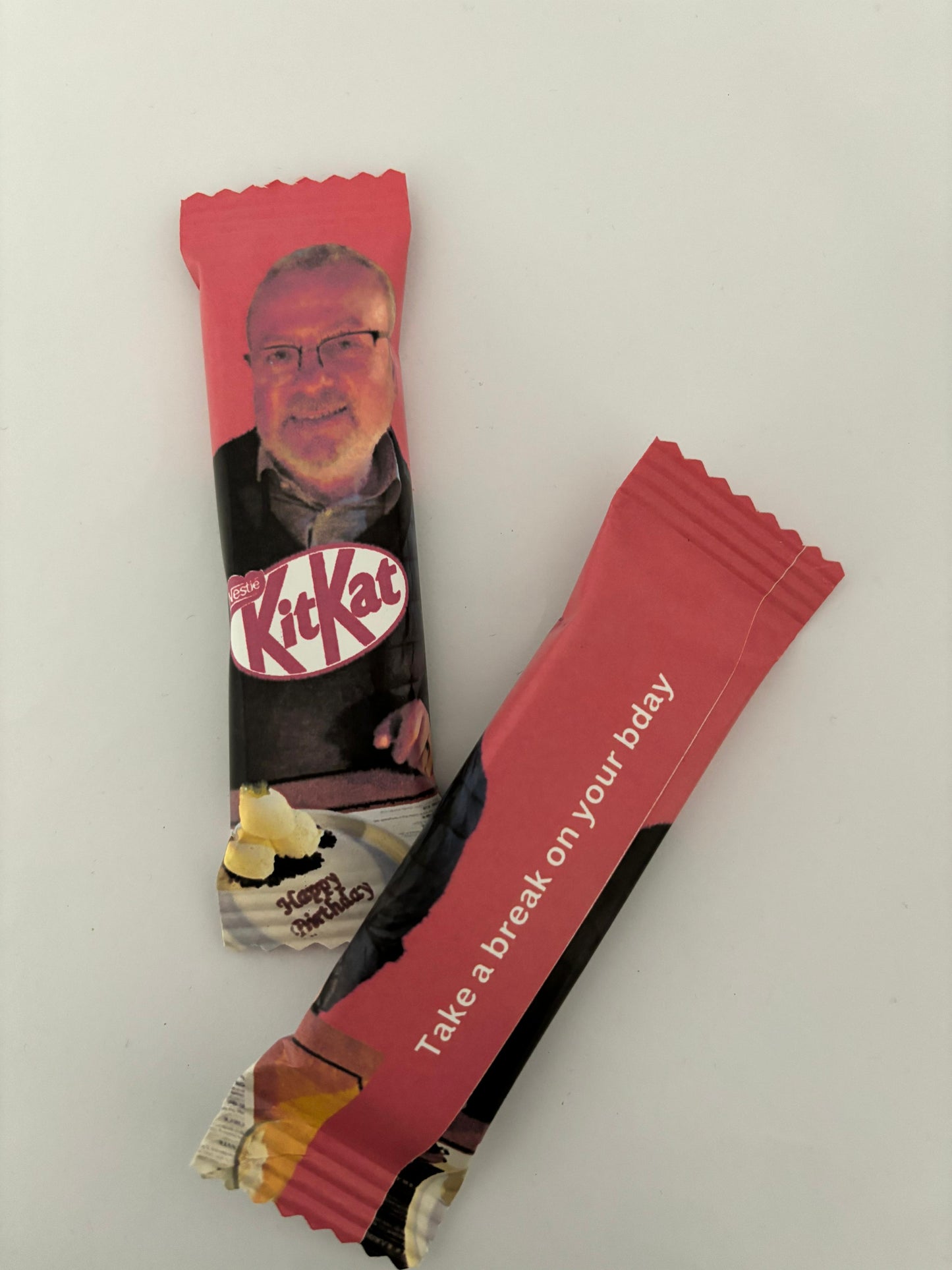 Personalised kit kat